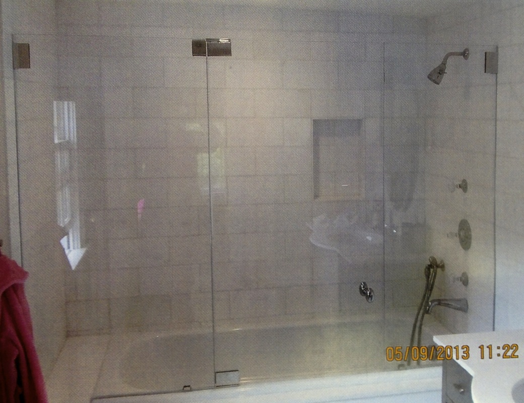 Shower And Bath Portfolio Central Glass, Bathtub Enclosure Doors